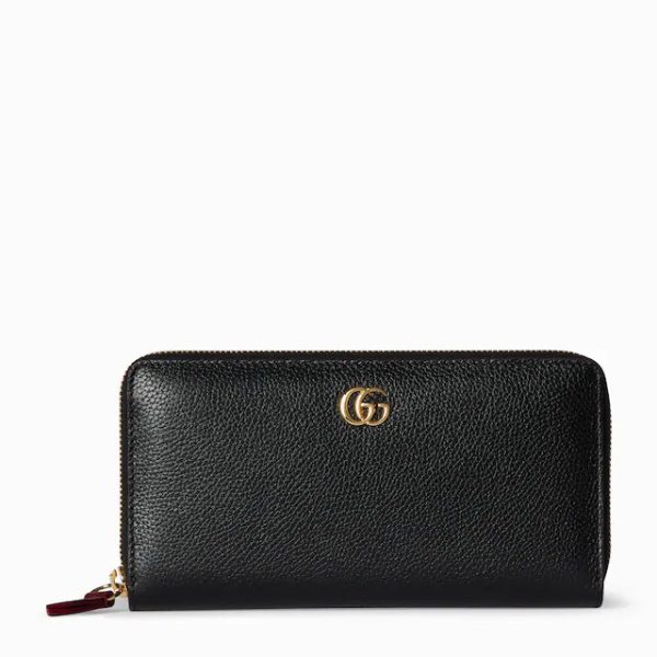 GUCCI Bi-color GG Marmont zip around wallet 456117 #9