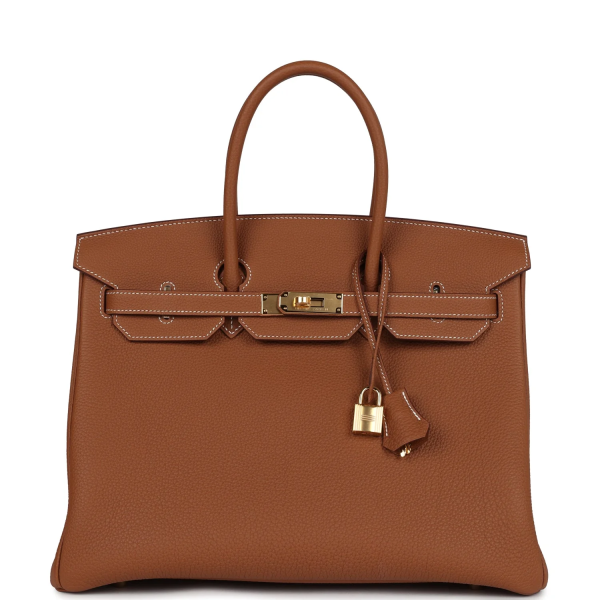 Hermès Birkin 35 Gold Togo Gold Hardware