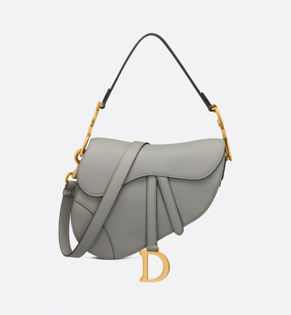CHRISTIAN DIOR Saddle Bag with Strap 4