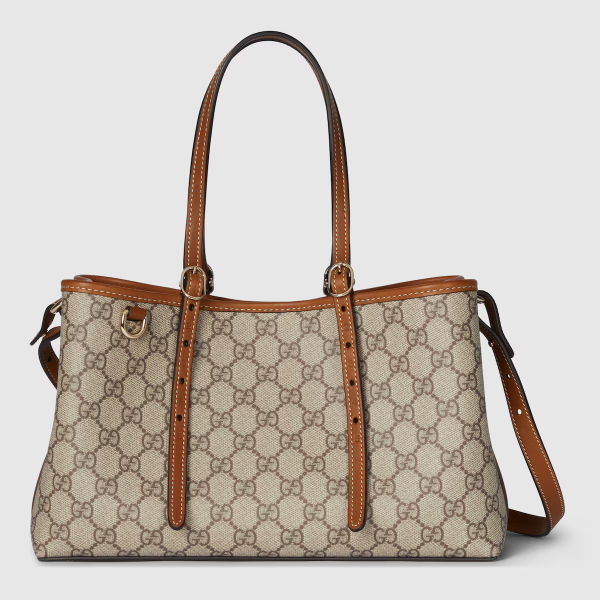 GUCCI GG Emblem small tote bag 3