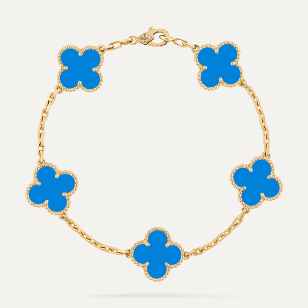 Van Cleef & Arpels Vintage Alhambra bracelet, 5 motifs 3