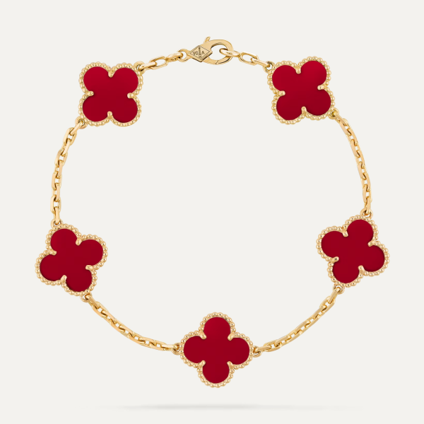 Van Cleef & Arpels Vintage Alhambra bracelet, 5 motifs 1