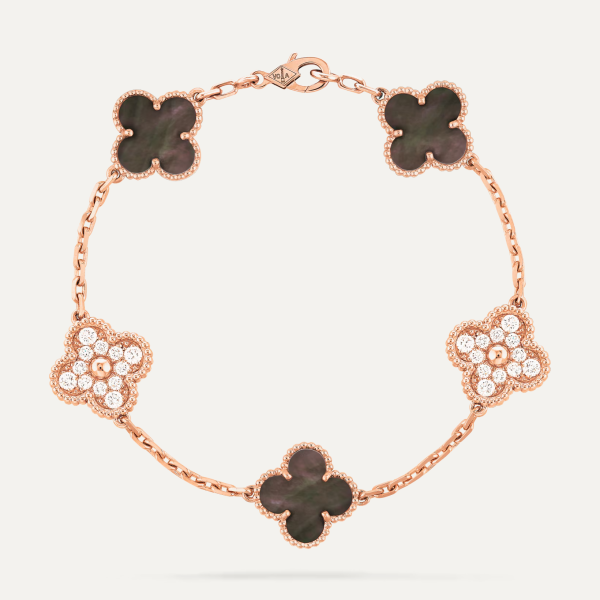 Van Cleef & Arpels Vintage Alhambra bracelet, 5 motifs 4