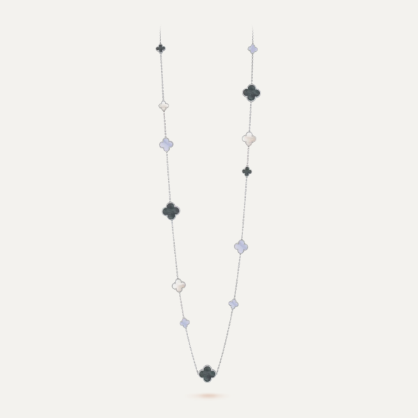 Van Cleef & Arpels Magic Alhambra long necklace, 16 motifs 3