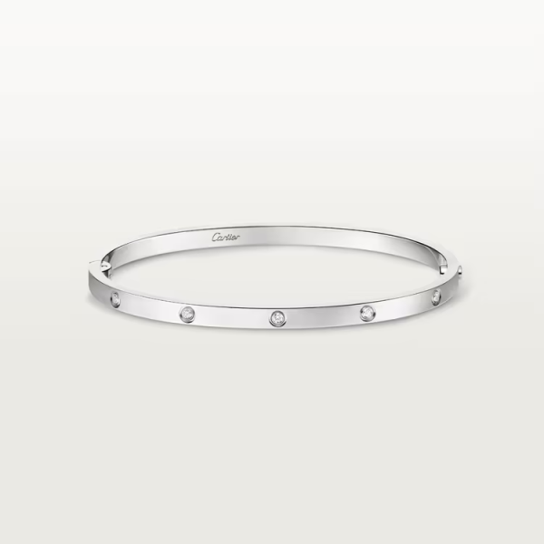 Cartier LOVE bracelet, small model, 10 diamonds