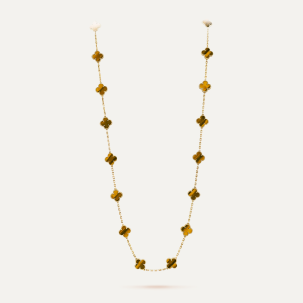 Van Cleef & Arpels Vintage Alhambra long necklace, 20 motifs 5