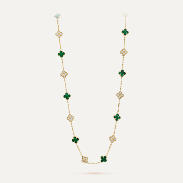 Van Cleef & Arpels Vintage Alhambra long necklace, 20 motifs 6