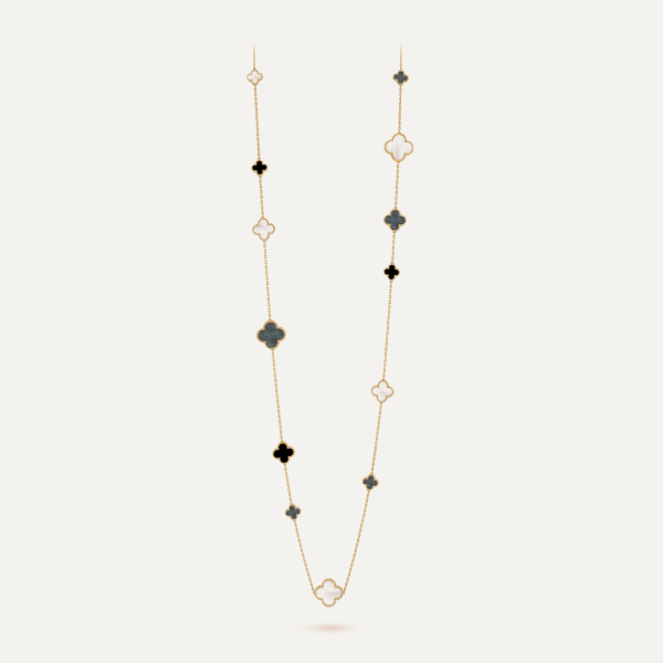 Van Cleef & Arpels Magic Alhambra long necklace, 16 motifs 1