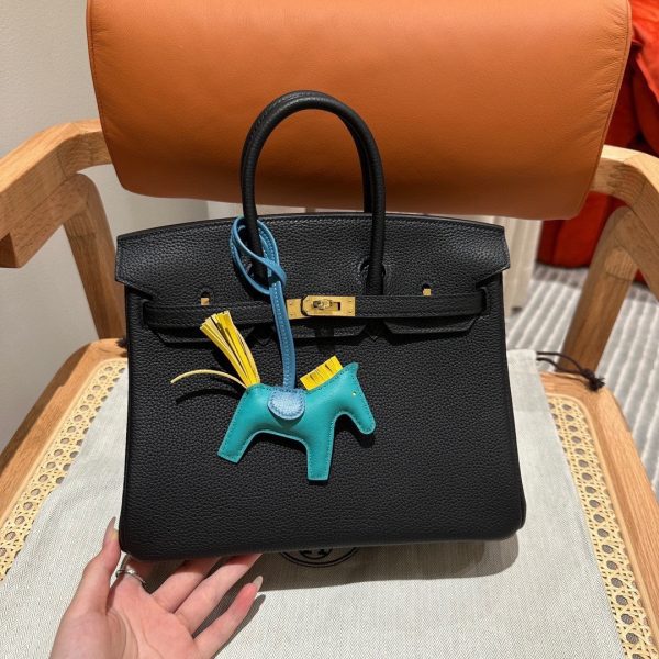 Hermès Birkin 25 Noir Togo Gold Hardware