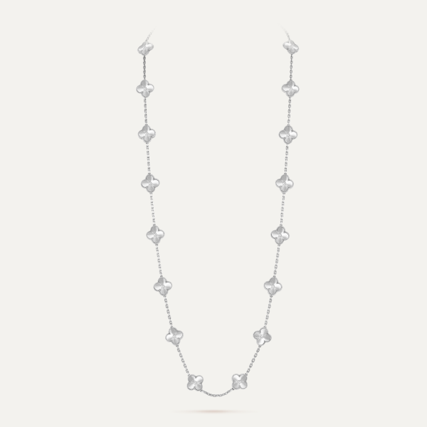 Van Cleef & Arpels Vintage Alhambra long necklace, 20 motifs 1