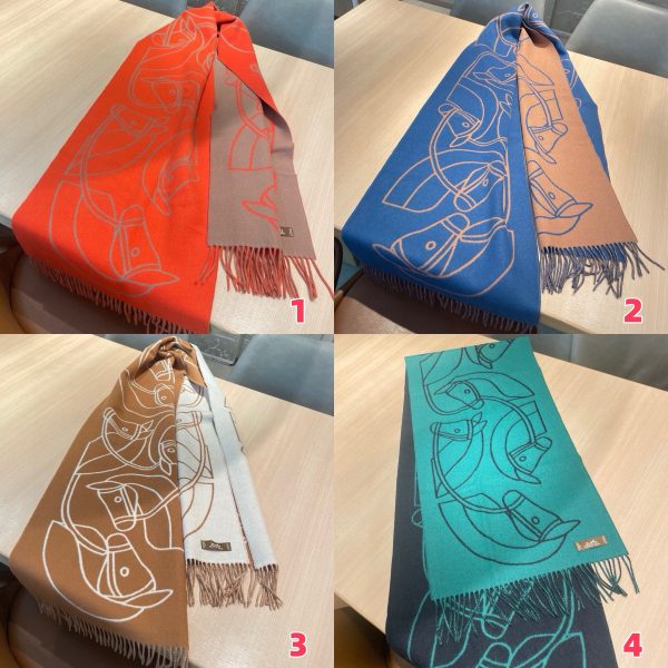 Hermès scarf 40x195cm