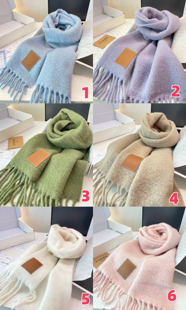 Loewe Mohair scarf 40x185cm