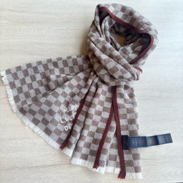 Louis Vuitton Check scarf 45x190cm 2