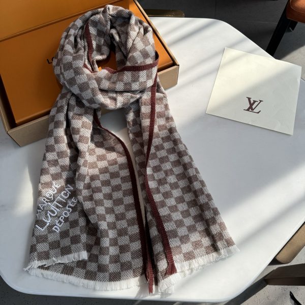 Louis Vuitton Check scarf 45x205cm 1