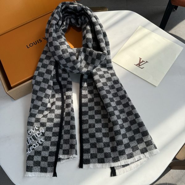 Louis Vuitton Check scarf 45x205cm 2