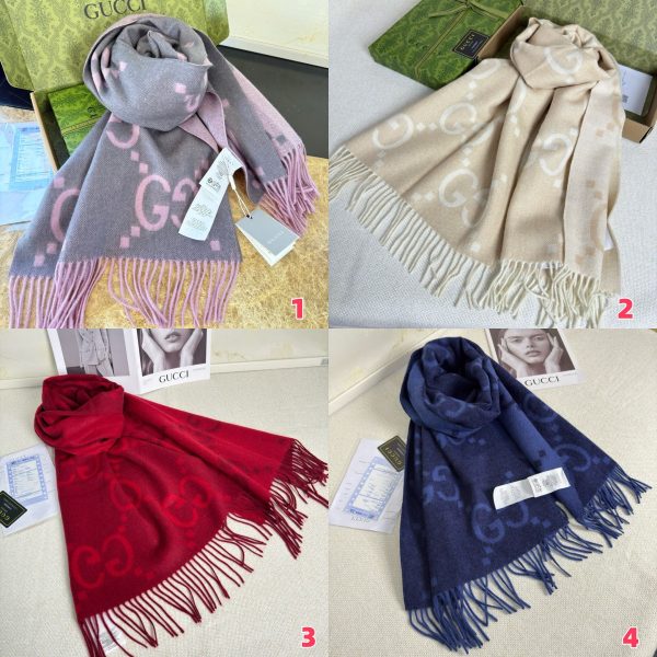 Gucci scarf 45x200cm 100% cashmere 1