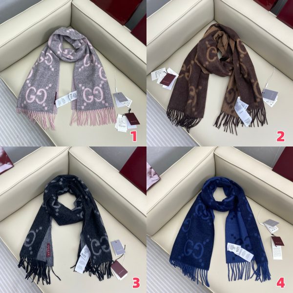 Gucci scarf 45x200cm 100% cashmere 2