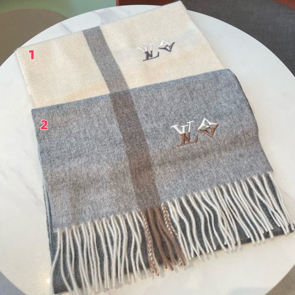 Louis Vuitton scarf 32x180cm 100% cashmere