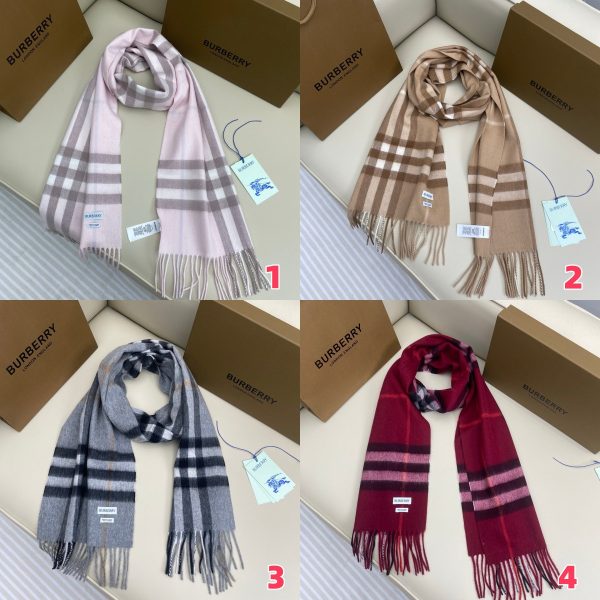 Burberry scarf 30x168cm 100% cashmere 2