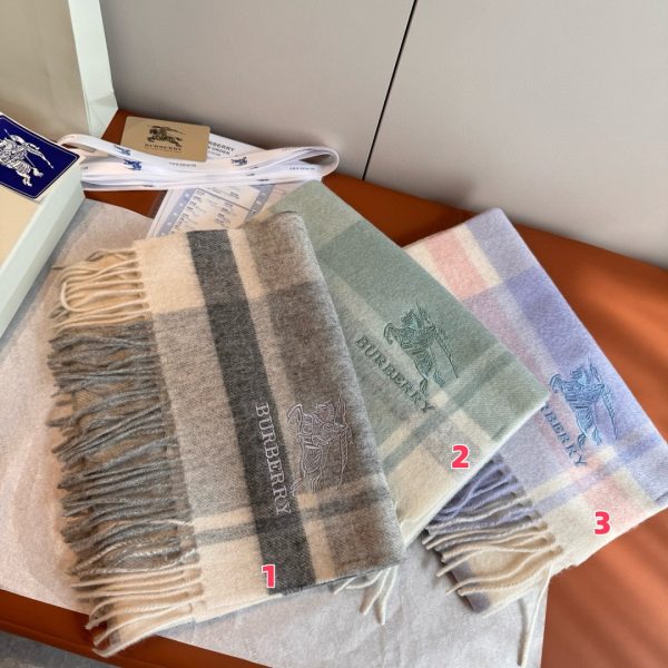 Burberry scarf 32x180cm 100% cashmere 1