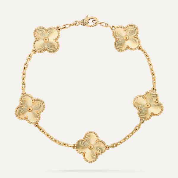 Van Cleef & Arpels Vintage Alhambra bracelet, 5 motifs 1